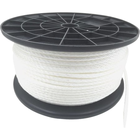 All-Source 5/16 In. x 350 Ft. White Braided Nylon Rope 700296